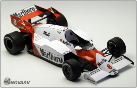 McLaren MP 4/2, Niki Lauda, 1984 - beta
