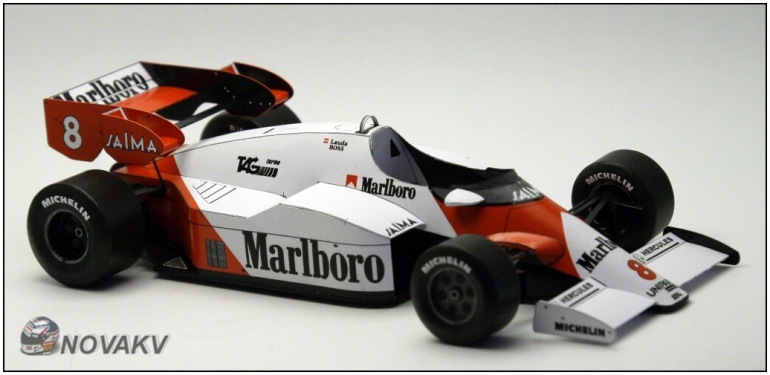 McLaren MP 4/2, Niki Lauda, 1984 - beta