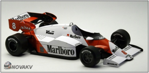 McLaren MP 4/2, Niki Lauda, 1984 - beta