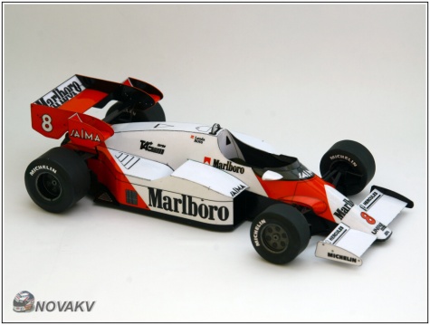 McLaren MP 4/2, Niki Lauda, 1984 - beta