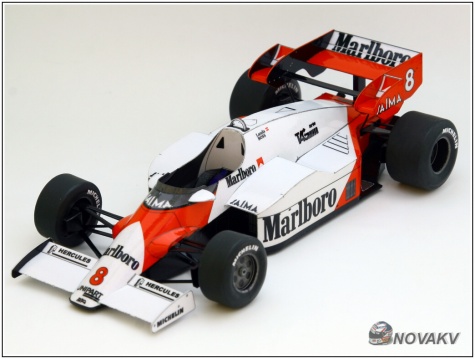 McLaren MP 4/2, Niki Lauda, 1984 - beta