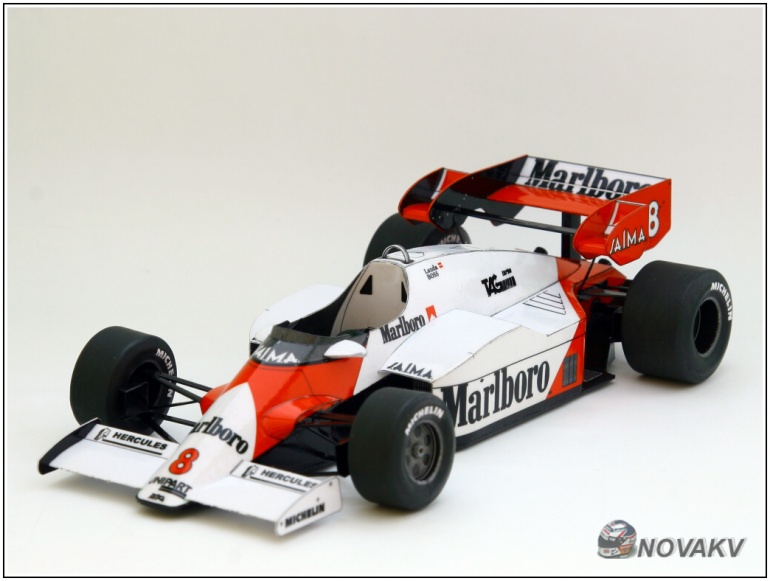 McLaren MP 4/2, Niki Lauda, 1984 - beta