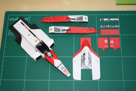 McLaren MP 4/4, Ayrton Senna