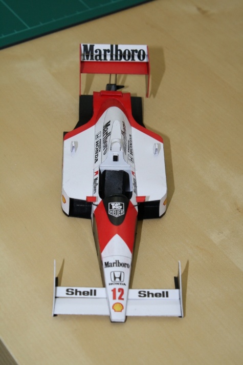 McLaren MP 4/4, Ayrton Senna
