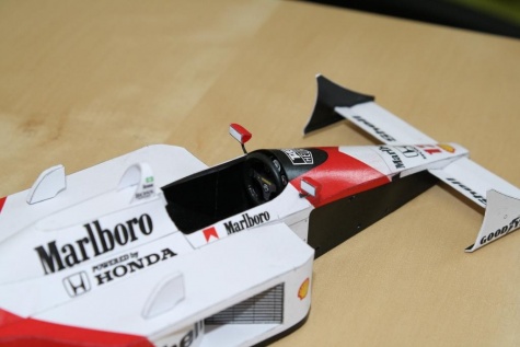 McLaren MP 4/4, Ayrton Senna