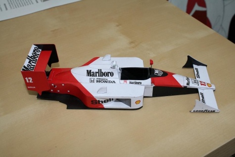 McLaren MP 4/4, Ayrton Senna