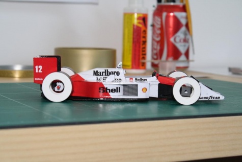 McLaren MP 4/4, Ayrton Senna