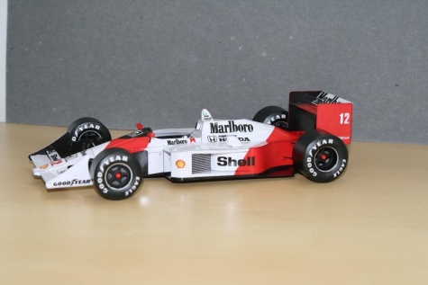 McLaren MP 4/4, Ayrton Senna