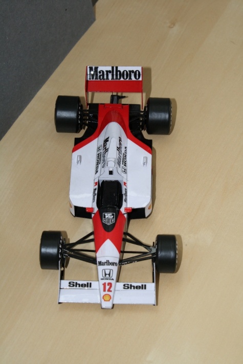 McLaren MP 4/4, Ayrton Senna