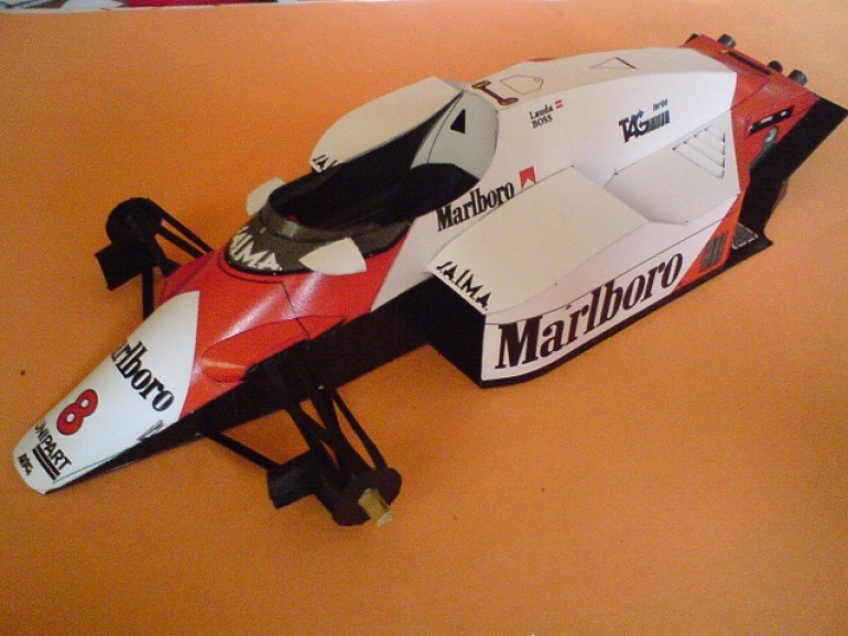 McLaren MP4/2 1984 - Niki Lauda, Austrian GP (Plná velikost v novém okně) McLaren MP4/2 1984 - Niki Lauda, Austrian GP