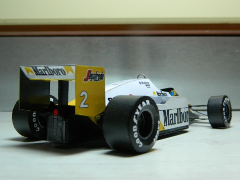 McLAREN MP4-2C PORTUGAL GP 1986 Keke Rosberg