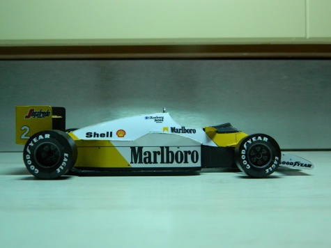 McLAREN MP4-2C PORTUGAL GP 1986 Keke Rosberg