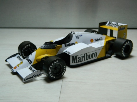 McLAREN MP4-2C PORTUGAL GP 1986 Keke Rosberg