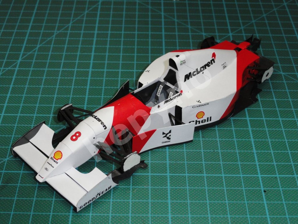 McLaren MP4/8, European GP, Donington Park 1993