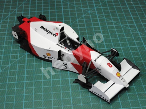 McLaren MP4/8, European GP, Donington Park 1993