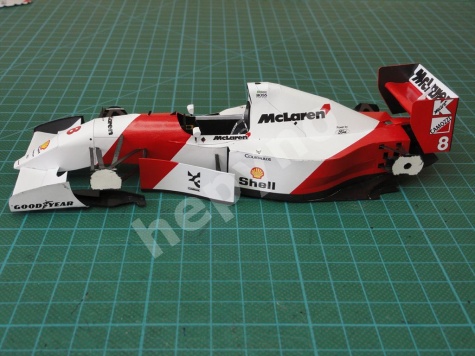 McLaren MP4/8, European GP, Donington Park 1993