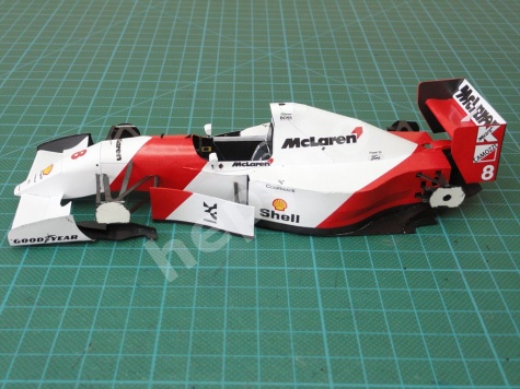 McLaren MP4/8, European GP, Donington Park 1993