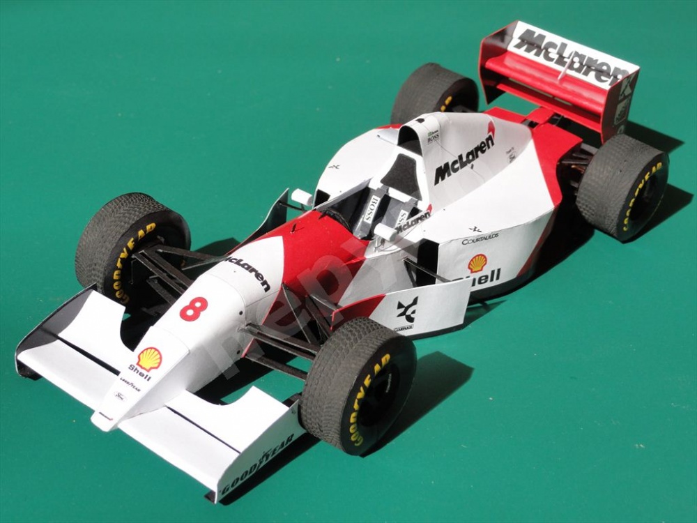 McLaren MP4/8, European GP, Donington Park 1993