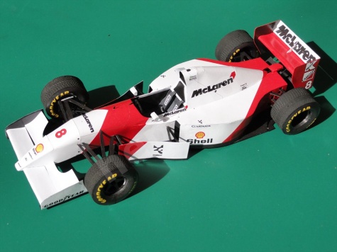 McLaren MP4/8, European GP, Donington Park 1993