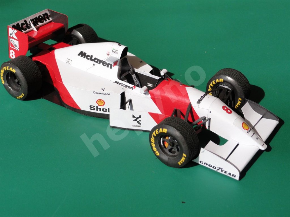 McLaren MP4/8, European GP, Donington Park 1993
