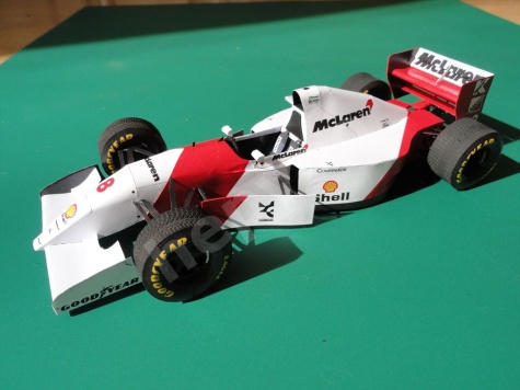 McLaren MP4/8, European GP, Donington Park 1993