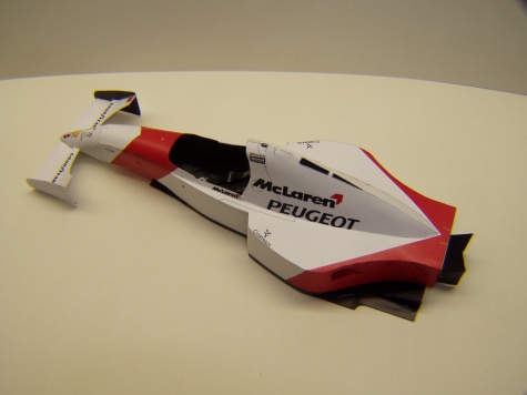 McLaren MP4/9, 1994, M. Brundle McLaren MP4/9, 1994, M. Brundle