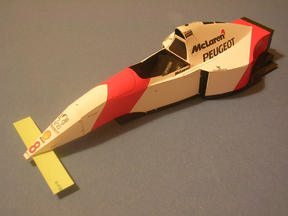 McLaren MP4/9, 1994 Martin Brundle (Plná velikost v novém okně) McLaren MP4/9, 1994 Martin Brundle