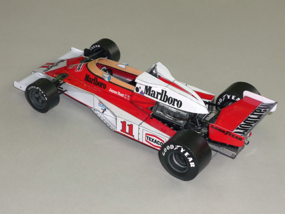 McLaren M23 - James Hunt - 1976 (Plná velikost v novém okně) McLaren M23 - James Hunt - 1976