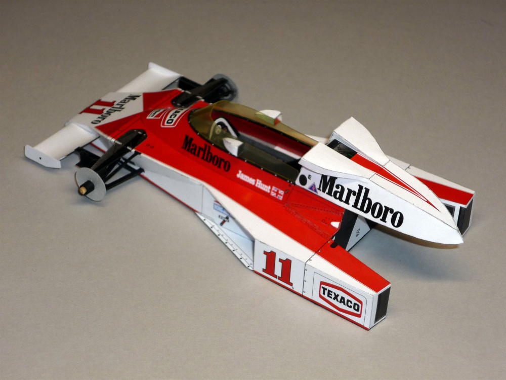 McLaren M23 - James Hunt - 1976 (Plná velikost v novém okně) McLaren M23 - James Hunt - 1976