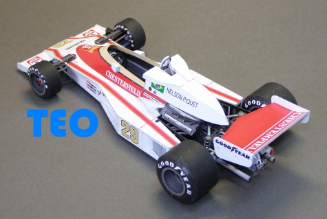 McLaren M23 N.Piquet McLaren M23 N.Piquet