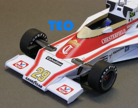 McLaren M23 N.Piquet McLaren M23 N.Piquet