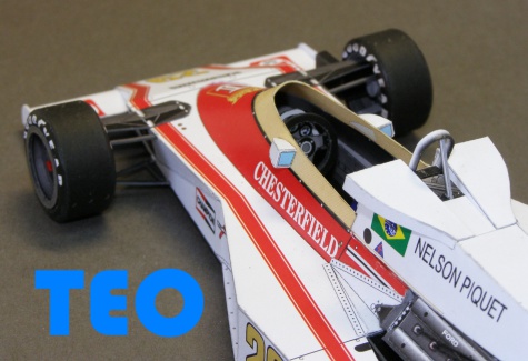 McLaren M23 N.Piquet McLaren M23 N.Piquet