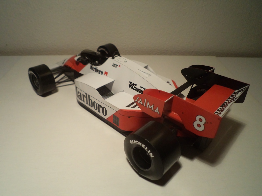 McLaren MP4/2, N. Lauda, GP Austria 1984 (Plná velikost v novém okně) McLaren MP4/2, N. Lauda, GP Austria 1984