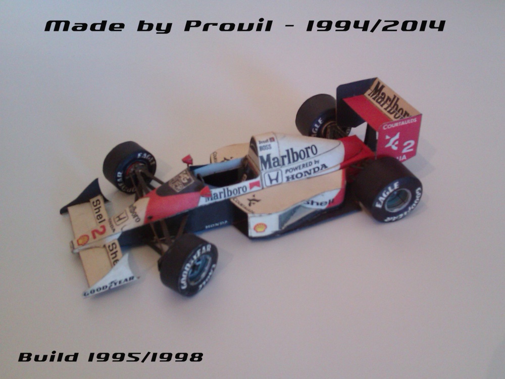 McLaren MP 4/5 - (2) Alain Prost (Pln� velikost v nov�m okn�) McLaren MP 4/5 - (2) Alain Prost