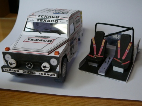 Mercedes 280 GE Dakar 1983 by Rybak Mercedes 280 GE Dakar 1983 by Rybak