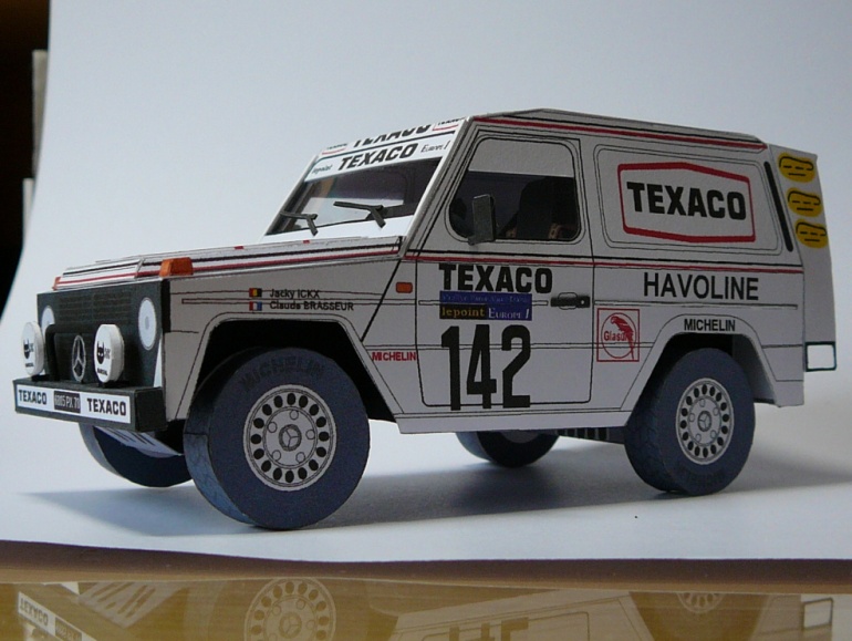Mercedes 280 GE Dakar 1983 by Rybak (Plná velikost v novém okně) Mercedes 280 GE Dakar 1983 by Rybak