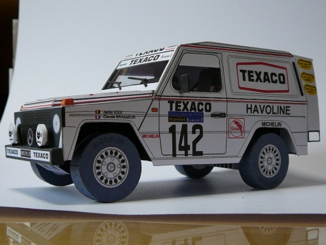 Mercedes 280 GE Dakar 1983 by Rybak Mercedes 280 GE Dakar 1983 by Rybak
