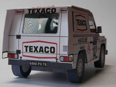 Mercedes 280 GE Dakar 1983 by Rybak Mercedes 280 GE Dakar 1983 by Rybak