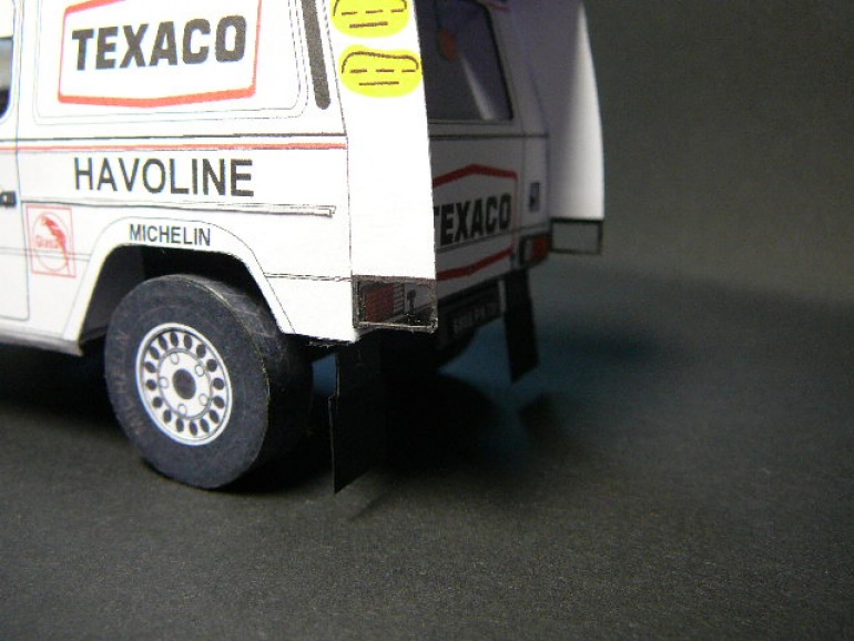 Mercedes 280 GE Dakar 1983 by Rybak (Plná velikost v novém okně) Mercedes 280 GE Dakar 1983 by Rybak