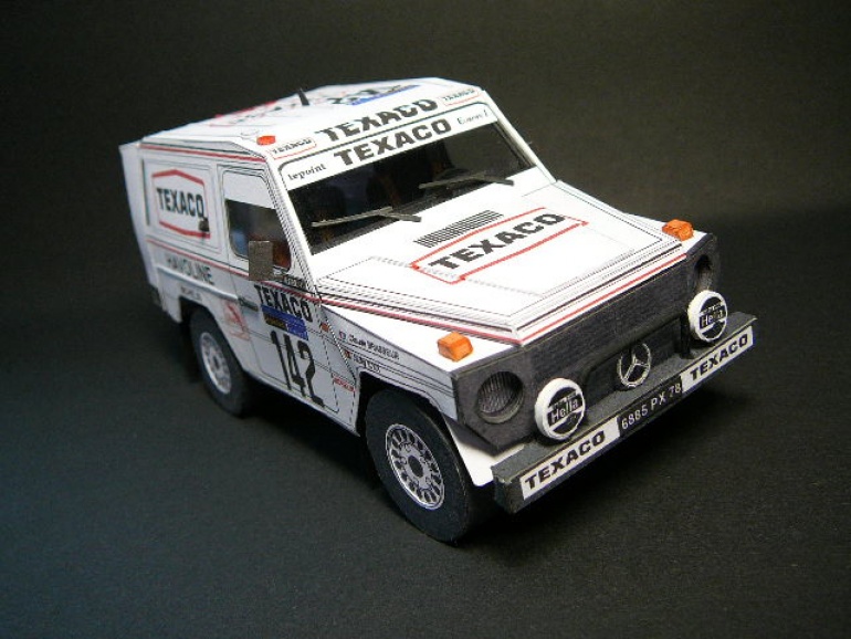 Mercedes 280 GE Dakar 1983 by Rybak