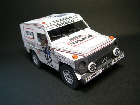 Mercedes 280 GE Dakar 1983 by Rybak Mercedes 280 GE Dakar 1983 by Rybak