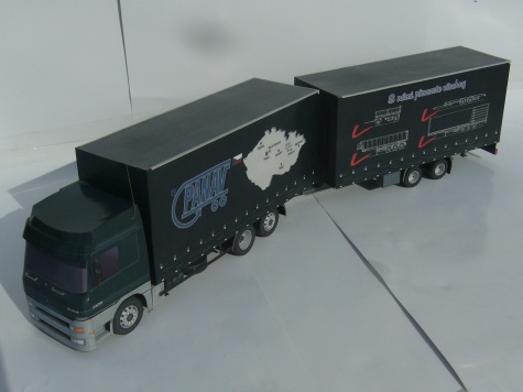 Mercedes Actros+přívěs Mercedes Actros+přívěs