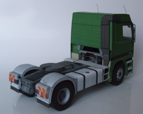 Mercedes-Benz Actros 1843 se sklápěčkovým návěsem Mercedes-Benz Actros 1843 se sklápěčkovým návěsem