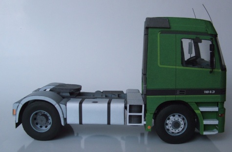 Mercedes-Benz Actros 1843 se sklápěčkovým návěsem Mercedes-Benz Actros 1843 se sklápěčkovým návěsem