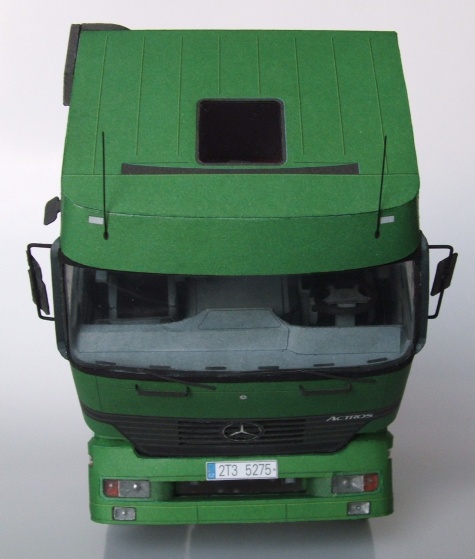 Mercedes-Benz Actros 1843 se sklápěčkovým návěsem Mercedes-Benz Actros 1843 se sklápěčkovým návěsem