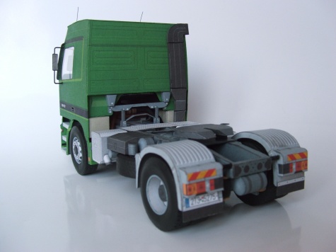 Mercedes-Benz Actros 1843 se sklápěčkovým návěsem Mercedes-Benz Actros 1843 se sklápěčkovým návěsem
