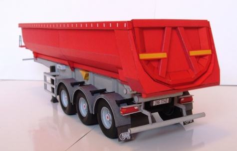 Mercedes-Benz Actros 1843 se sklápěčkovým návěsem Mercedes-Benz Actros 1843 se sklápěčkovým návěsem