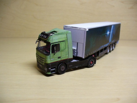 Mercedes Benz Actros 1860 4x2 Trust Edition/1:100 (Kinza)