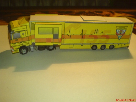 Mercedes Benz Actros-Záchranářský kamion Mercedes Benz Actros-Záchranářský kamion