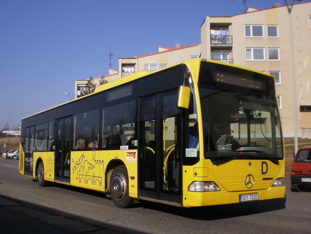 Mercedes Benz O530 Citaro MHD Písek (Plná velikost v novém okně) Mercedes Benz O530 Citaro MHD Písek